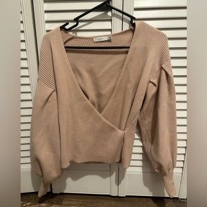 Tan Lush brand cross over top